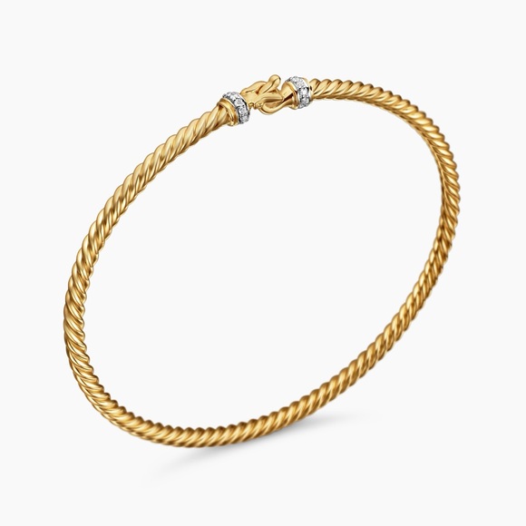 David Yurman Buckle Classic Cable Bracelet - Picture 5 of 7